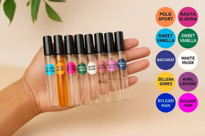 Mini Parfum Eksklusif - Praktis, Wangi & Elegan