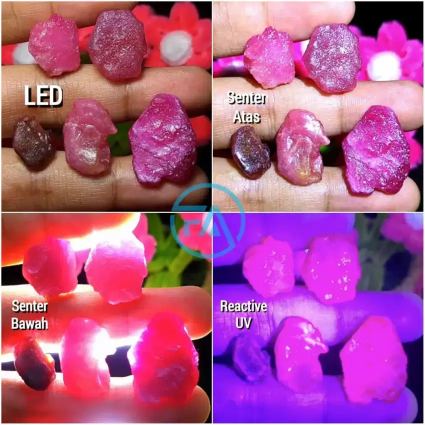 Batu permata ruby corondum