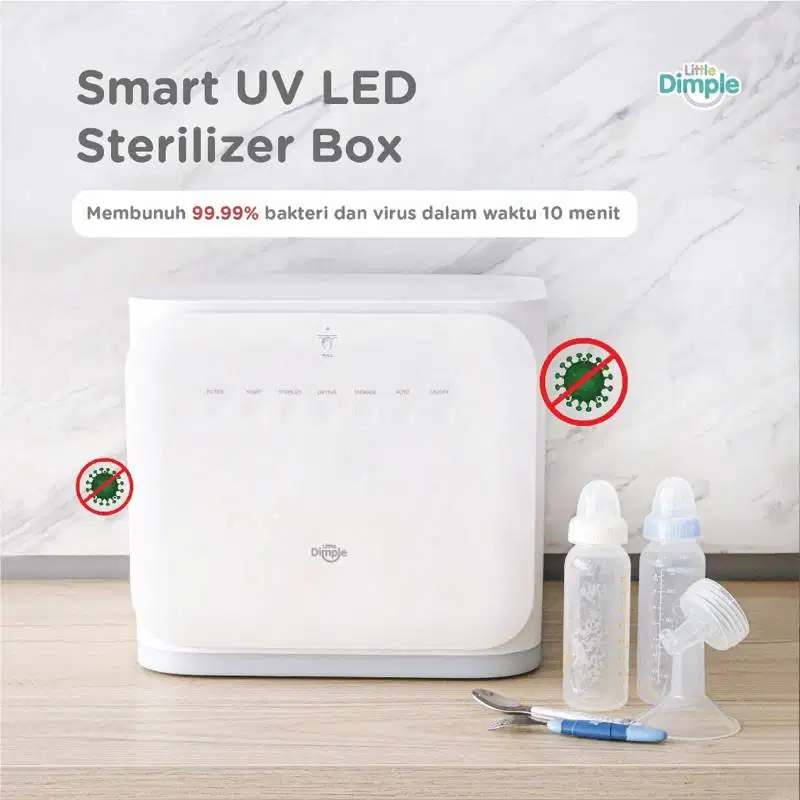 Little Dimple UV LED Sterilizer Box 20L Bekas –HEPA Filter