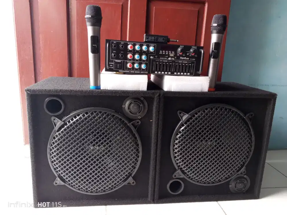 Sound karaoke 12 in stereo wireless