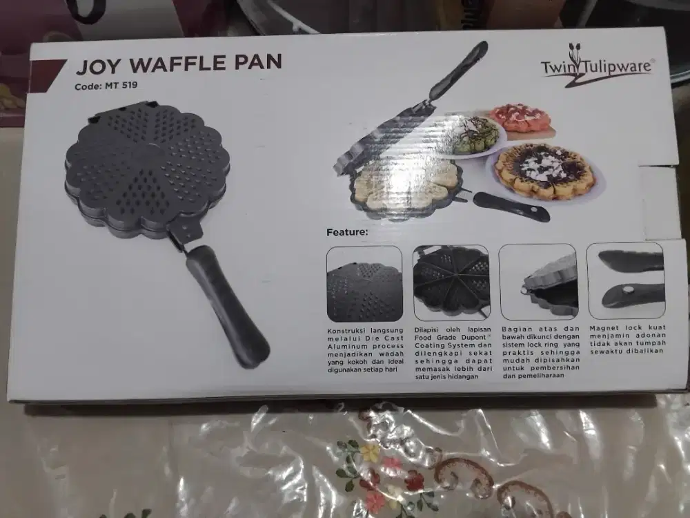 Wafel pan tulipware