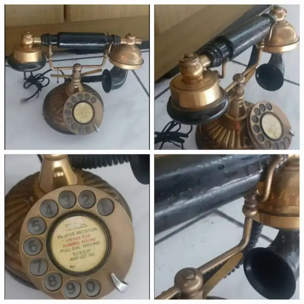 PAJANGAN TELEPHONE PUTAR ANTIK