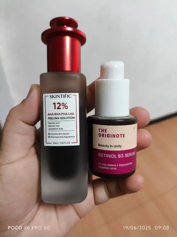 Peeling Skintific dan Retinol The Originate