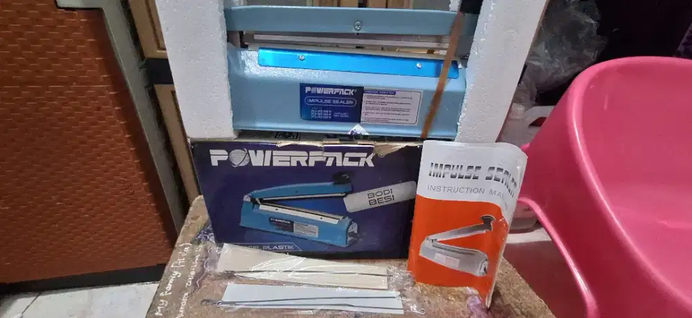 Alat pres plastik/ impluse sealer