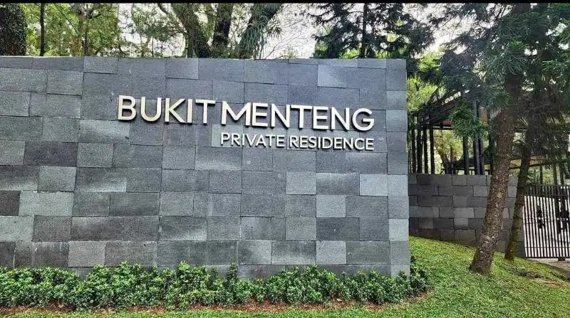 kavling di area bintaro dengan luas besar dan berada di dalam cluster