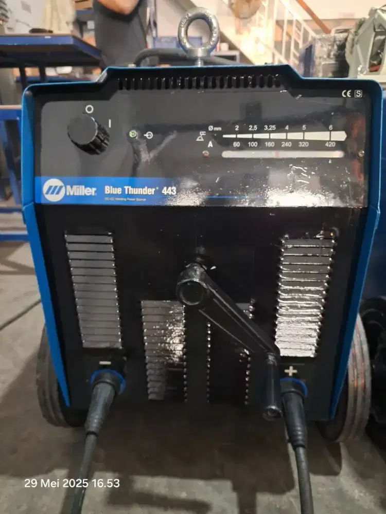MILLER BLUE THUNDER 443/DC STIK WELDING