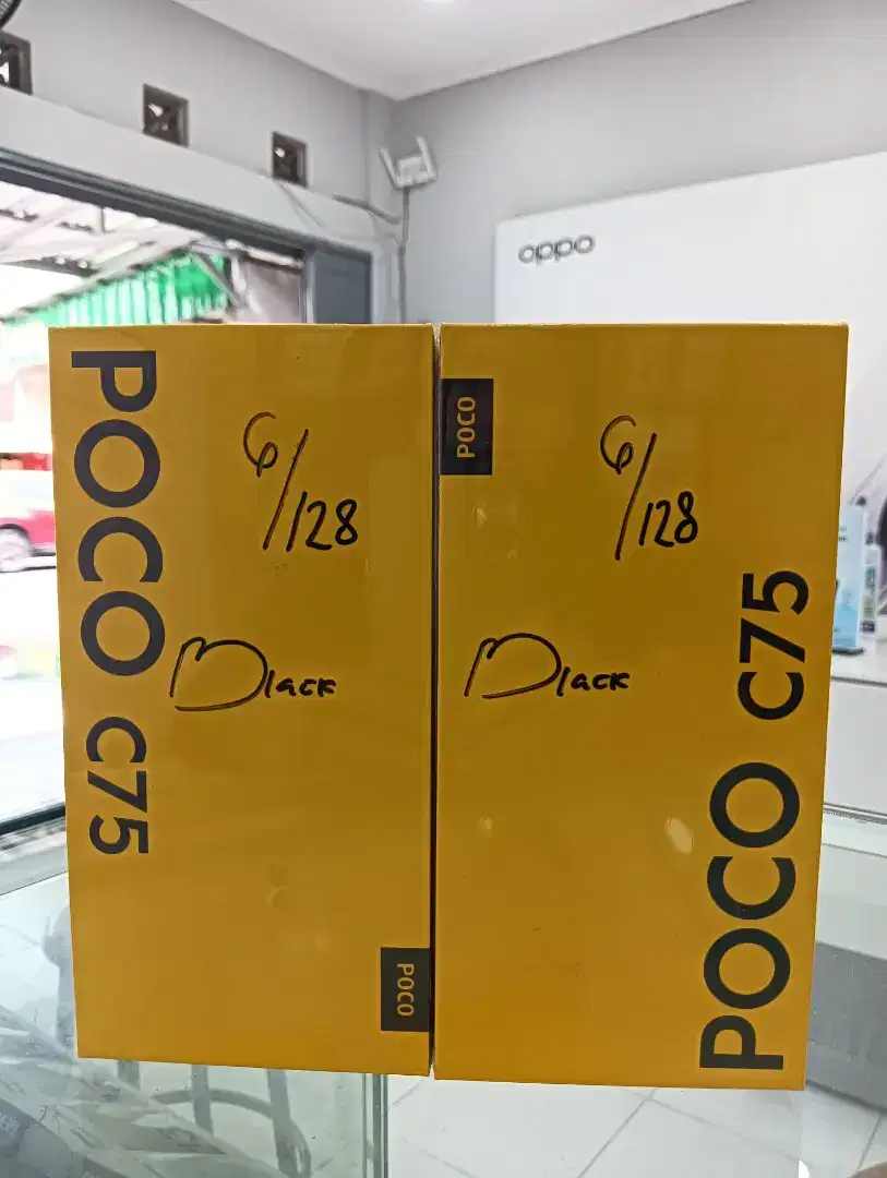 NEW POCO C75 6/128 GARANSI RESMI