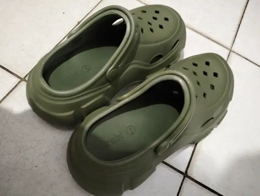 Sepatu Wanita Rubi - Coda Clog - Sage Green
