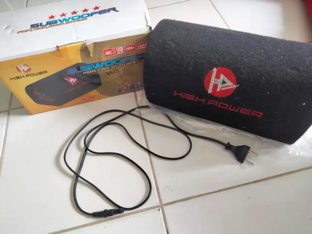 Speaker bluetooth full bass