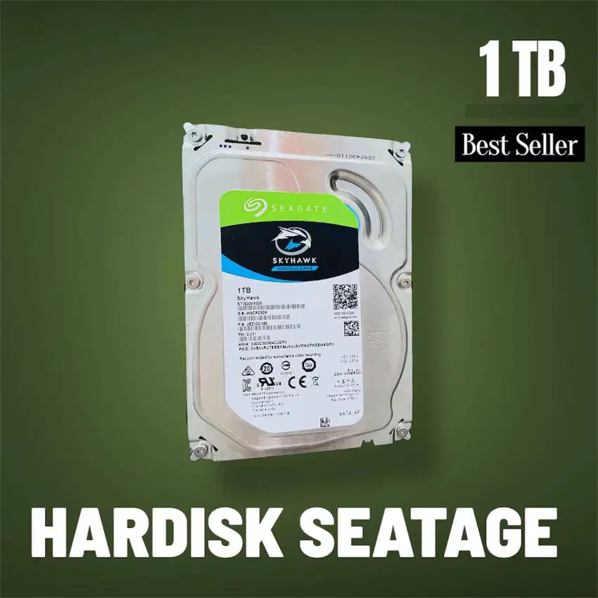 Hardisk Seagate 1TB Barracuda Original