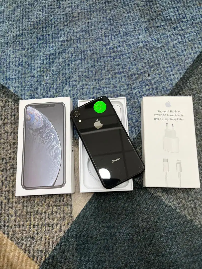Iphone xr 128gb second ex inter all operator fullset Gratis TG,Case