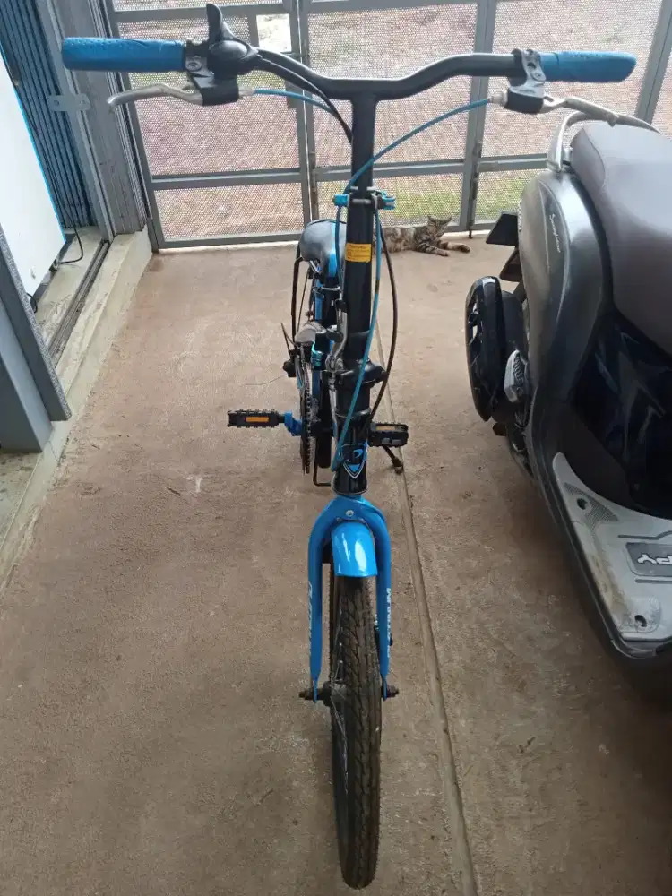 Dijual sepeda lipet masih bagus & mulus