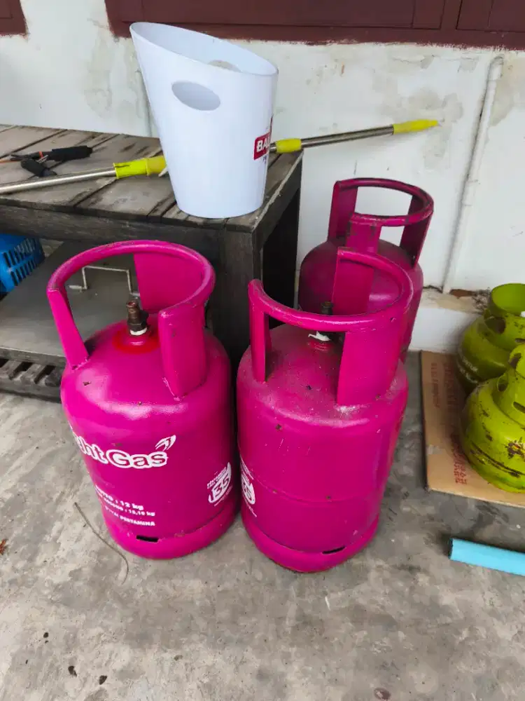 Tabung Bright Gas Kosong 12Kg ×3