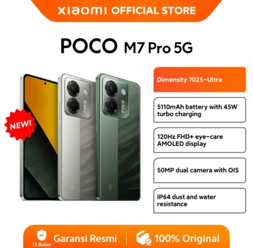 Poco M7 Pro 5g, paylater cicilan