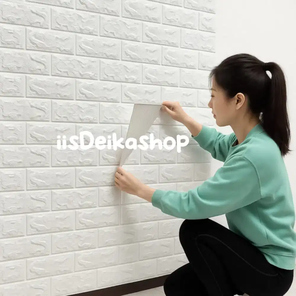 Walpaper dinding rumah lengkap sudah ada perekatnya