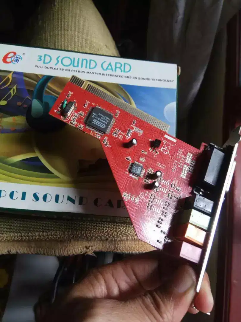 3D PCI SOUND CARD FOR CPU