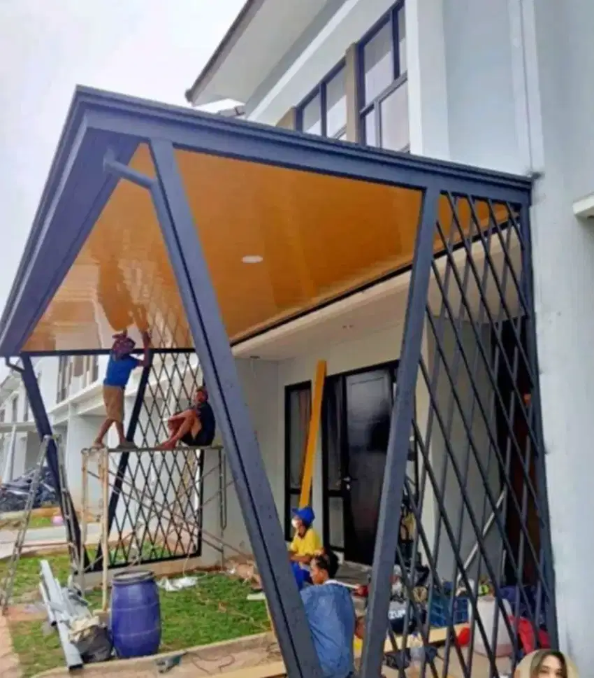 Kanopi teras mewah