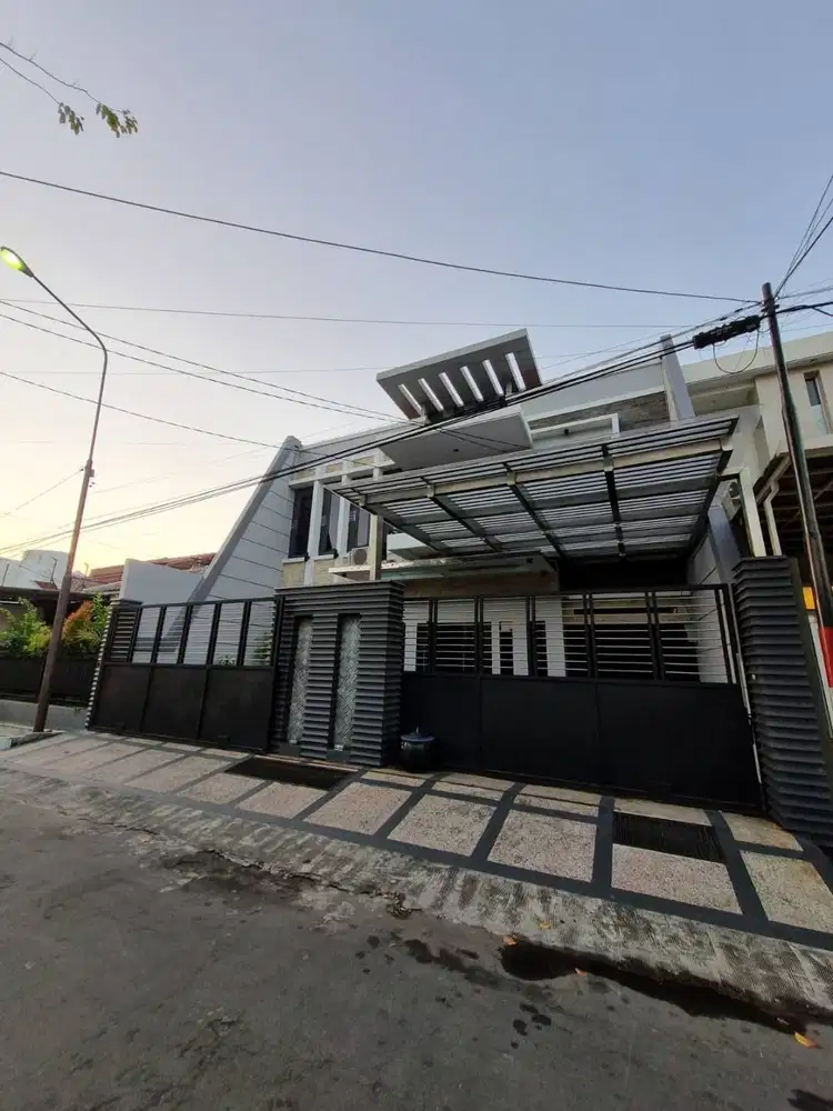 Dijual Rumah Modern Minimalis Kertajaya Indah 2 Lantai Furnish