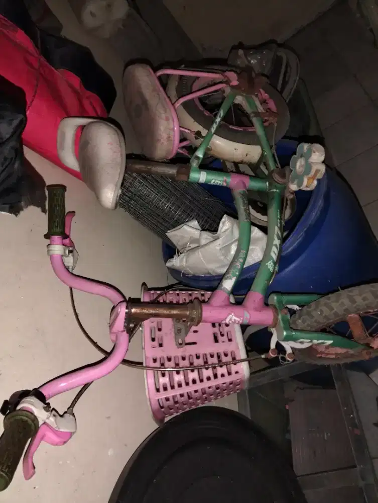 Sepeda anak ada boncengan