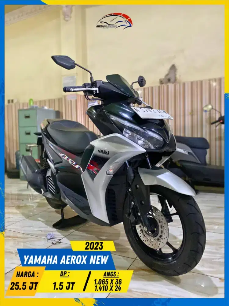 YAMAHA AEROX NEW 2023 NDANG SATSET MASZEHH HIKMAH MOTOR KEPUH MALANG