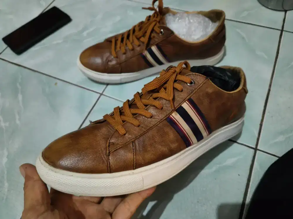 Sepatu Kulit Italy Elcanto size 44