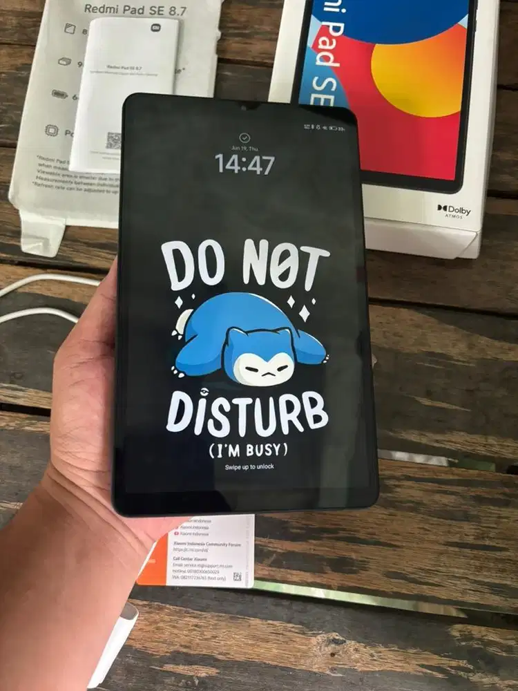 Tablet Redmi Pad SE 8.7 Mulus Fullset Masih Garansi