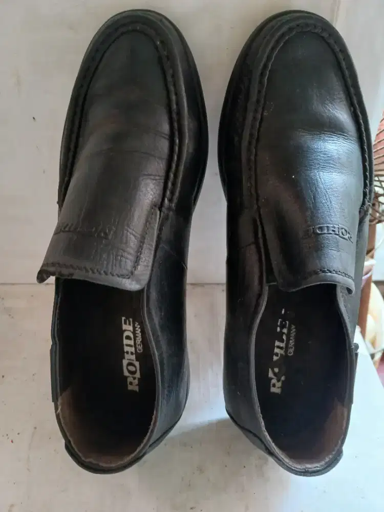 Sepatu kulit ROHDE, UK: 39, keadaan 75% bagus