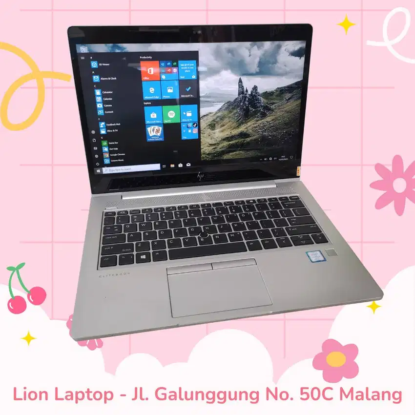 RAM 16GB Core i5 gen 8 Touchscreen Slim HP Elitebook 830 G5 [19|06]