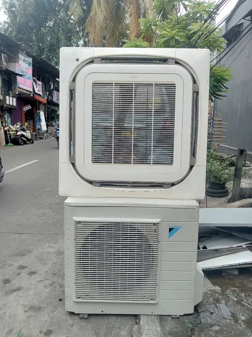 AC Cassette Daikin 3  PK R 410 1 ph Second +free Ongkir Sejabotabek