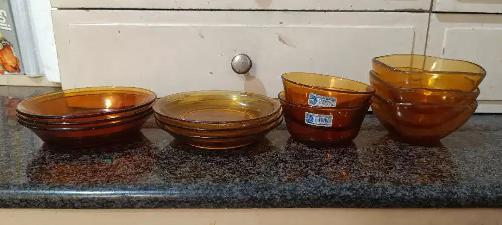 Lepek piring mangkok kecil Duralex