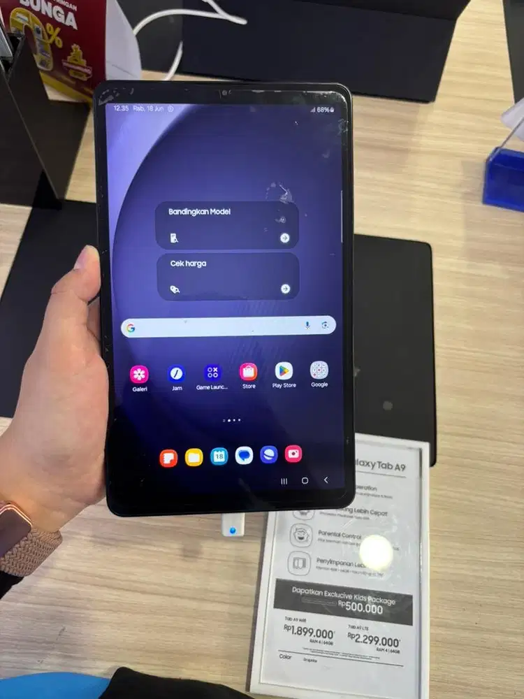 KREDIT TABLET SAMSUNG GALAXY A9 SYARAT HANYA KTP BISA TANPA DP