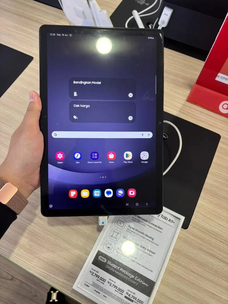 PROMO KREDIT TABLET SAMSUNG GALAXY A9+ SYARAT HANYA KTP BISA TANPA DP