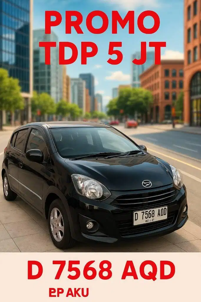 dp 5jt km 40 rb ayla x mt 2019