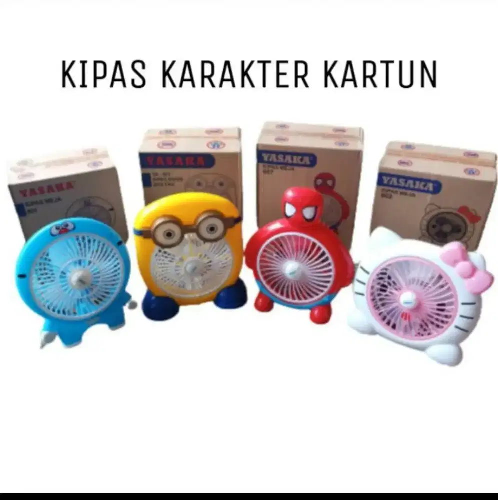 kipas angin karakter