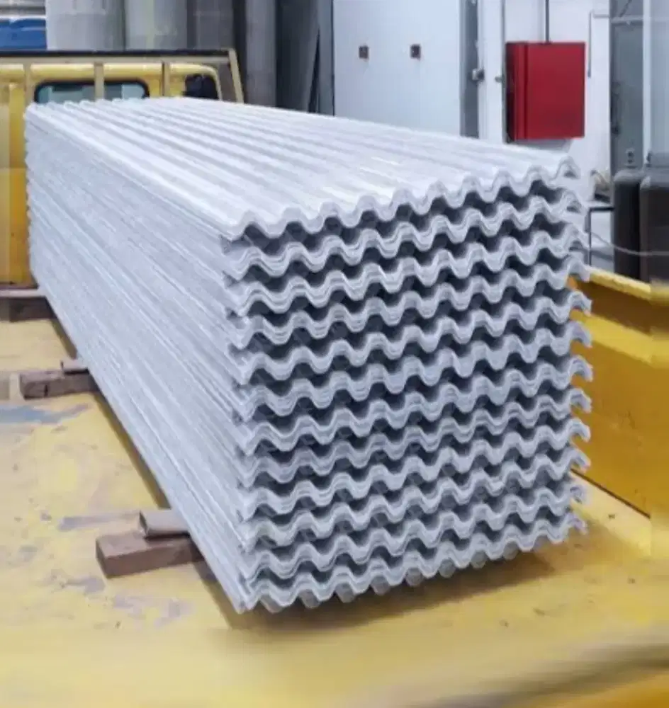 Atap Fiberglass Transfaran - Rooflight Fibreglass - Seng Gelombang Frp