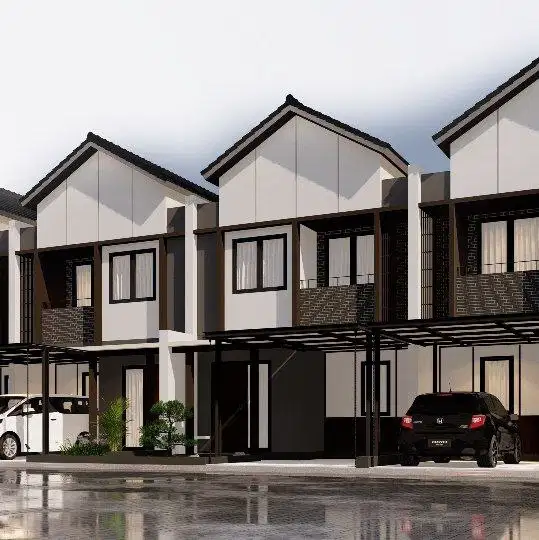 CLUSTER 2 LANTAI KONSEP SCANDINAVIAN CIBUBUR