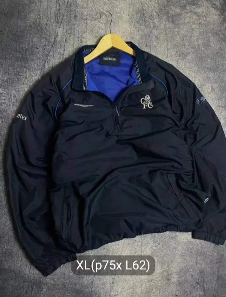 jaket bola vintage chelsea