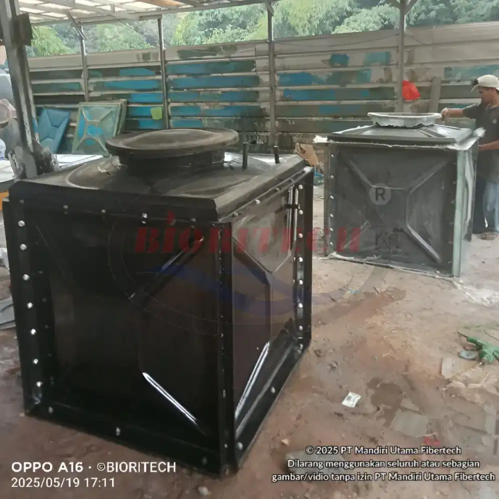 Rooftank Fiber - Tandon Kotak Frp - Panel Tank Fibreglass - Watertank