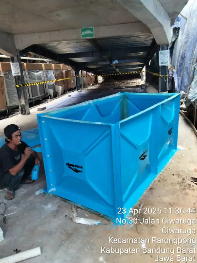 Panel Air Fiberglass - Rooftank Frp - Water tank 2000Liter