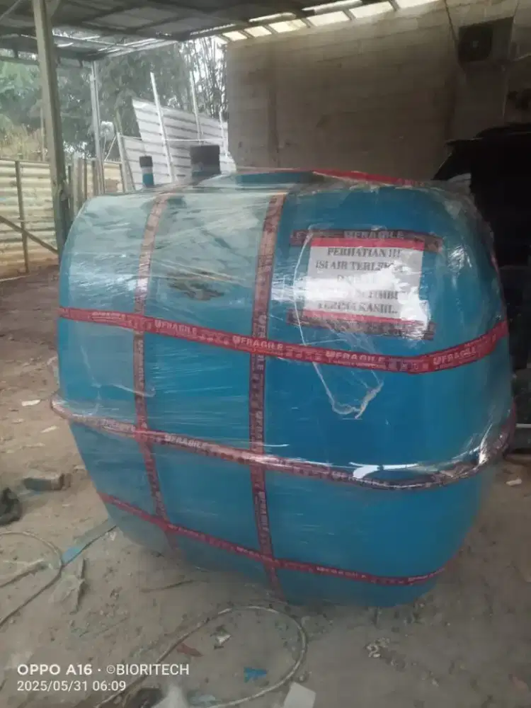 Septic Tank 3000 Liter Fiberglass - Biotank FRP