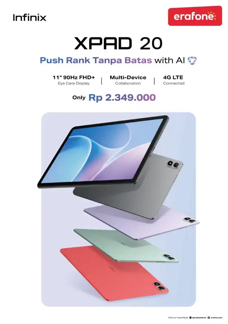 KREDIT TABLET INFINIX TANPA DP