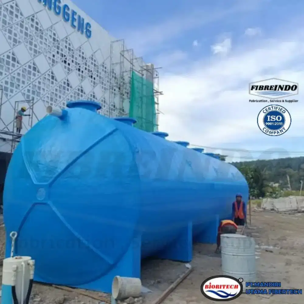 Bio Stp Septic Tank FRP - Stp System Fiberglass - Septic Tank Biotech