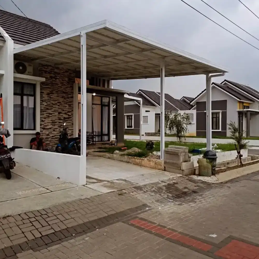 Kanopi Double Frame Baja ringan