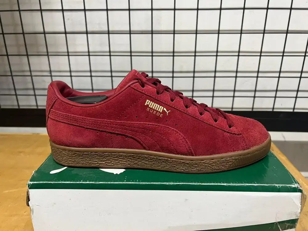 Sepatu Puma Suede Gum Intense Gum Sneakers Original