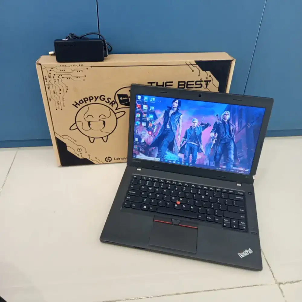 (L22) Laptop DUAL VGA GAMING DESAIN Lenovo Thinkpad i7