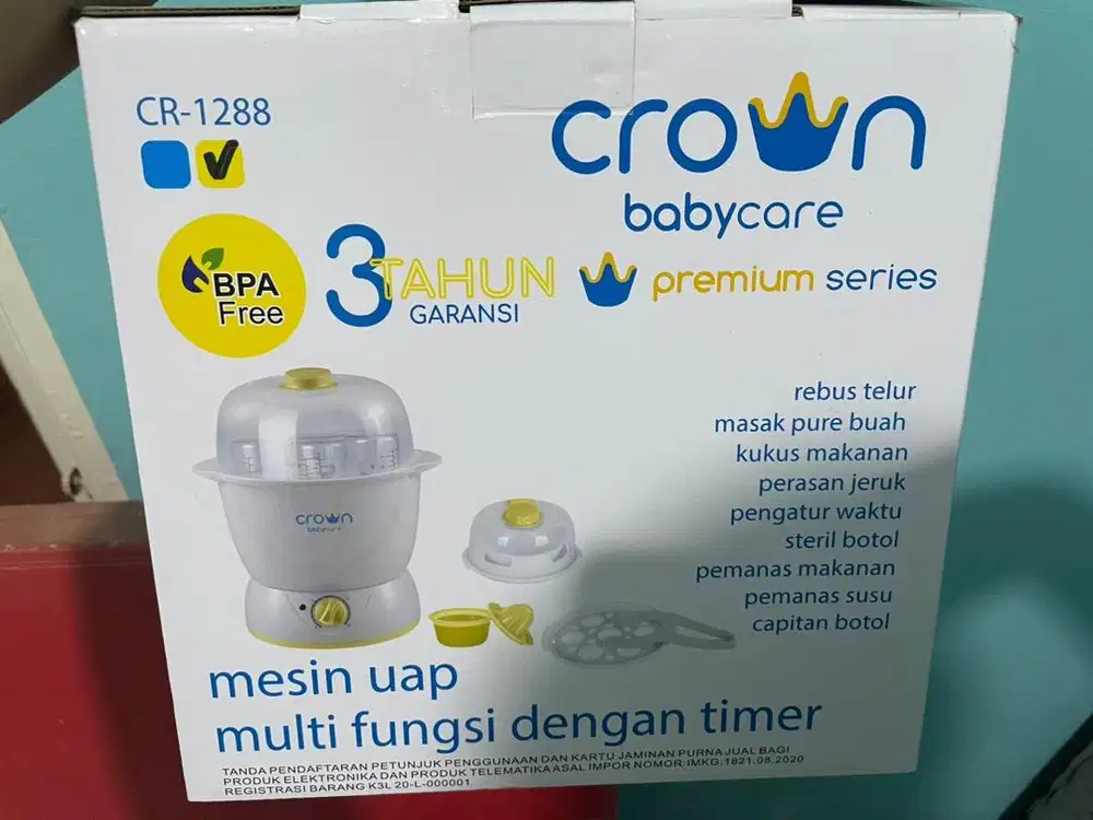 steril botol susu / mesin uap botol