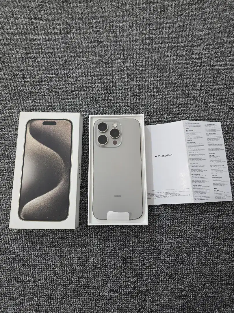 iPhone 15 Pro 128GB Garansi Resmi iBox pa/a