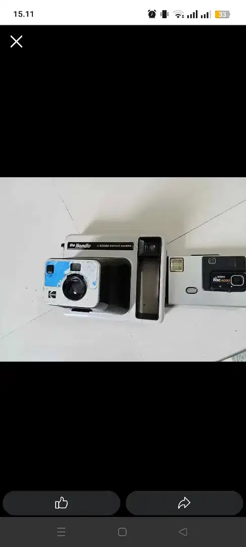 Kodak Handle Instan camera