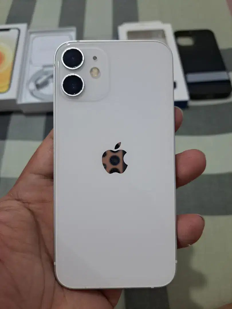 IPHONE 12 MINI EX INTER WHITE 64 GB ORIGINAL 100% RESMI BEA CUKAI