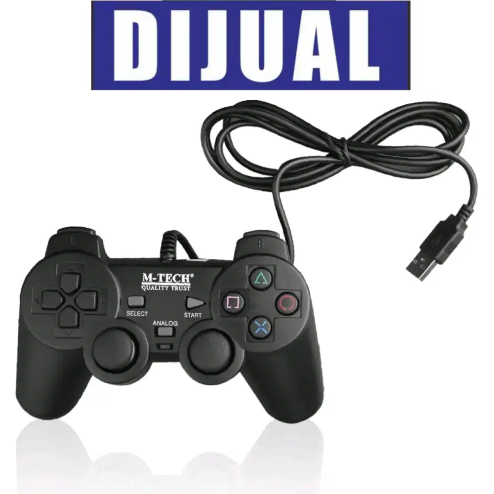 Gamepad kabel getar for Android, PC, PS